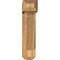 Ekena Millwork Traditional Craftsman Rough Sawn Bracket w/ Offset Brace, Western Red Cedar, 8"W x 30"D x 34"H BKT0806X30X34TRA04RWR - alternate 3